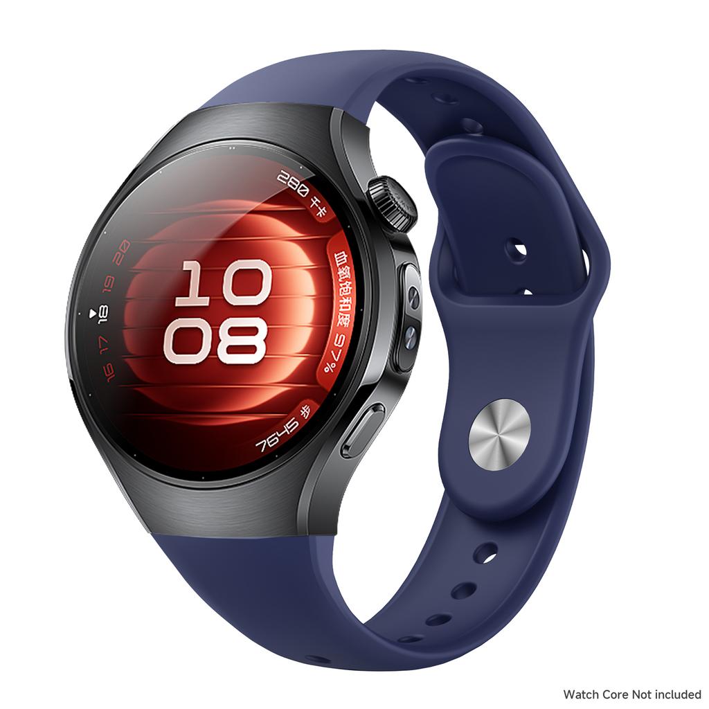 Мягкий силиконовый ремешок для часов для Huawei Watch 5 46 мм, спортивный браслет без зазоров для Huawei Watch 5 42 мм, ремешок для часов