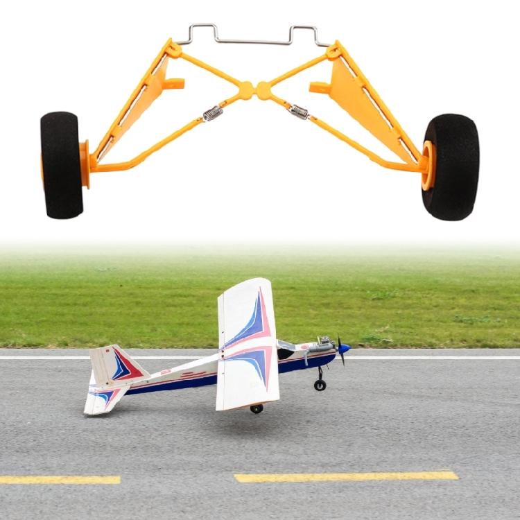 4Pcs Lightweight Remote Airplanes Landing Gear Replacement Parts Spare Parts Glider Wheel Accessories