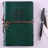 Retro Traveler's Notebook and Journal Diary Planner Note Book PU Leather Pirate Anchors Spiral Journal Notebooks Stationery Gift