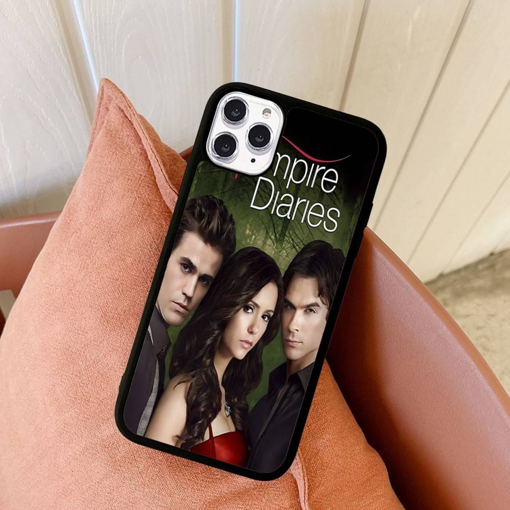 T-V-Дневники вампира Чехол для телефона iPhone 17 16 15 14 13 Pro 12 11 Pro Max Жесткий PC+TPU Задняя крышка