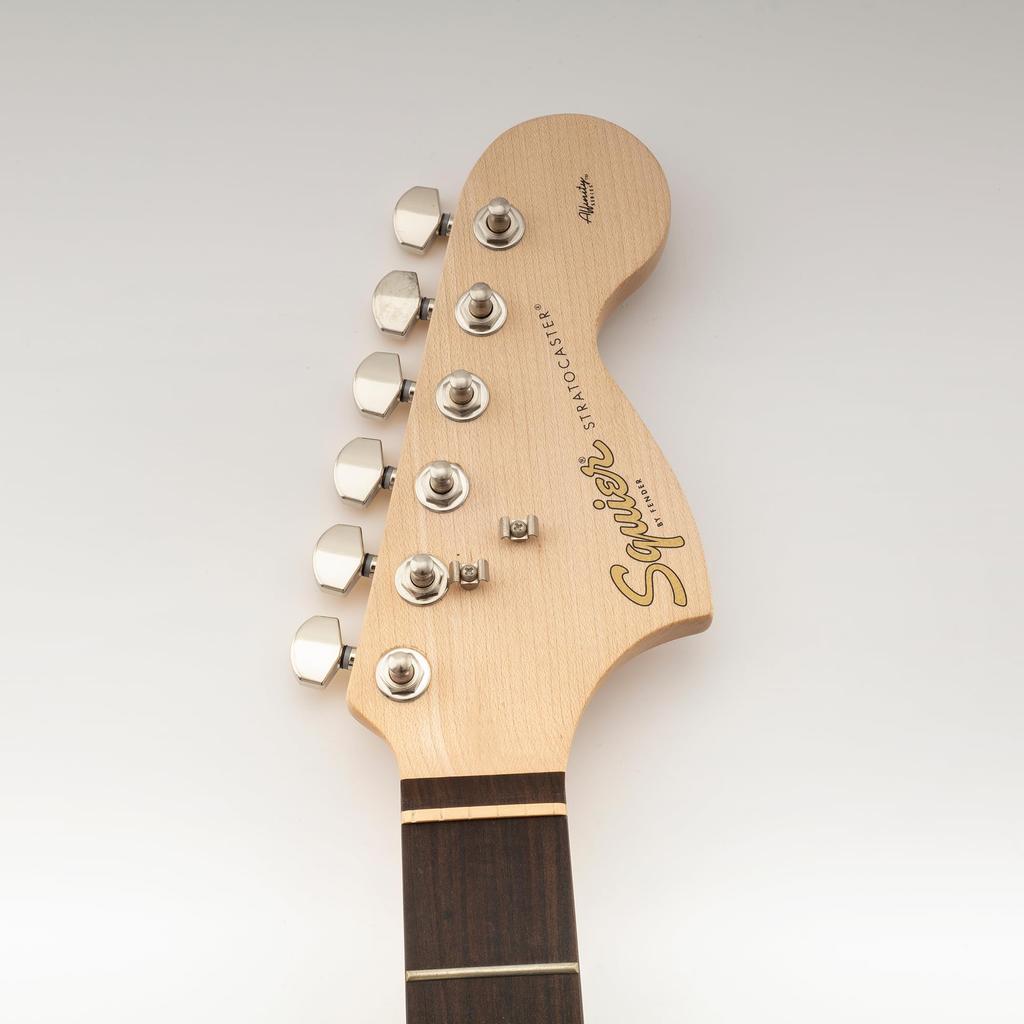 Musiclily Pro Guitar for SQ Electric Guitars 6-Piece Single-Pin Tuners, Square, Nickel, Strat/Telecaster