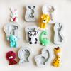 Jungle Safari Animal Silicone Fondant Mold Bear Lion Giraffe Rabbit Panda Cake Decorating Mould For Birhtday Party Baby Shower