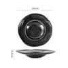 Retro Irregular Ceramic Deep Plate Thick Soup Plate Pasta Plate Salad Plates Restaurant Molecular Cuisine Creative Tableware