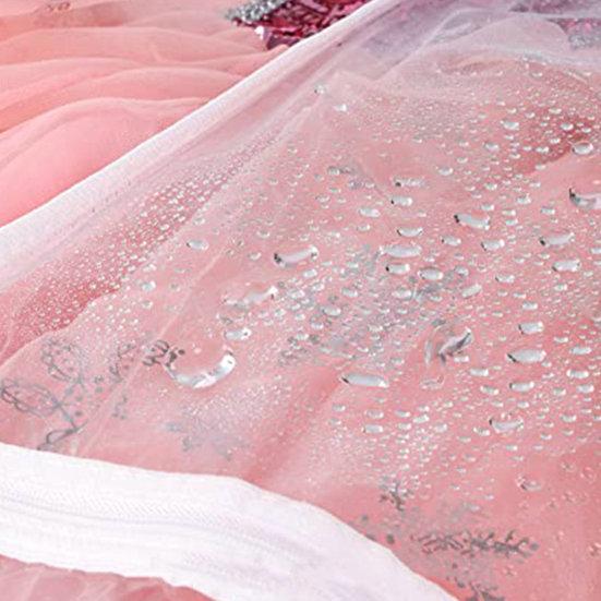 Прозрачная дорожная сумка для одежды с карманами на молнии, детская танцевальная одежда, чехол для одежды, органайзер для танцевальных костюмов из ПВХ