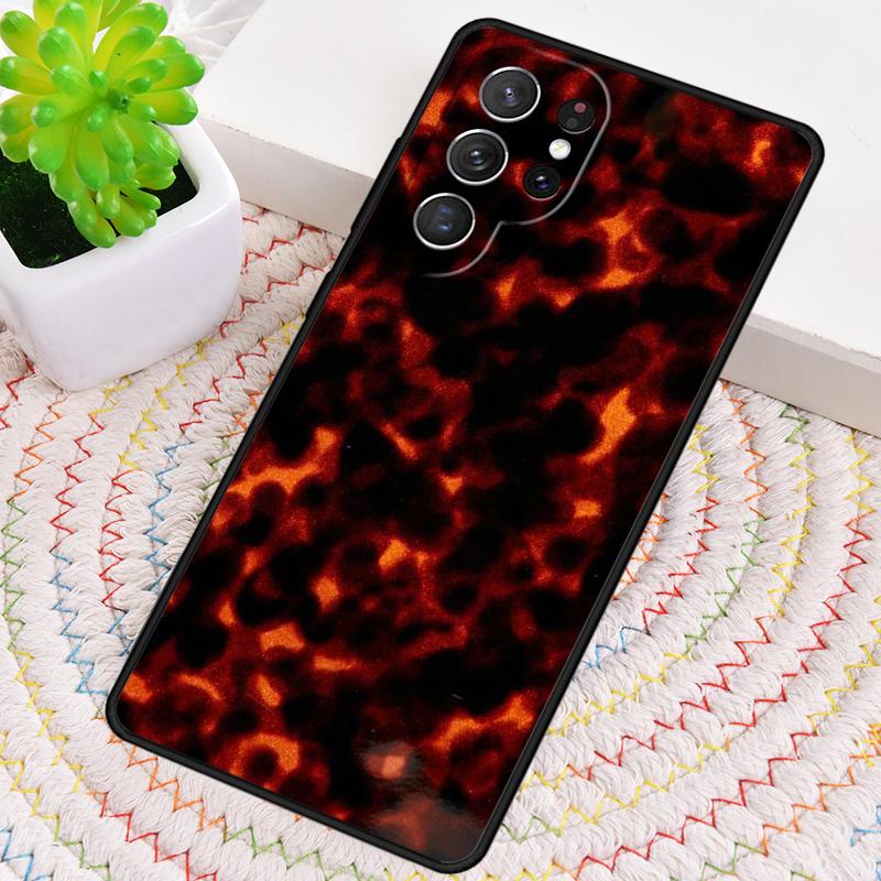 Чехол для телефона из ТПУ с узором под черепаховый панцирь Для Samsung Galaxy note 10 pro S26 S25 S24 S23 S22 Ultra Plus S21 FE S20 Ударопрочный чехол