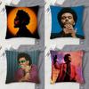 Двусторонняя квадратная декоративная наволочка с принтом The Weeknd для дивана, гостиной, домашнего декора