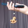 Traditional Horse Keychain Wooden Zodiac Key Ring Chinese Style Mobile Phone Chain  New Year Gift