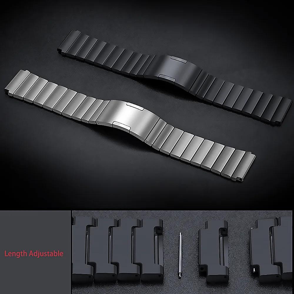 Роскошный ремешок из нержавеющей стали для Huawei Watch GT4 3 GT2 Pro/GT 2e/GT2 3 Honor Watch GS Pro Металлический браслет для Huawei Watch 3 4 Pro Magic Watch 2