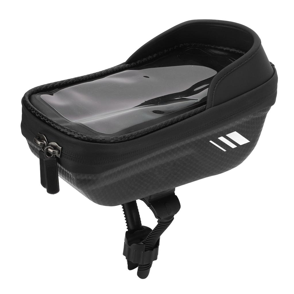 Bike Phone Bag EVA TPU Durable Sun Visor Waterproof Zipper Sensitive Touch Screen Bike Phone Holder