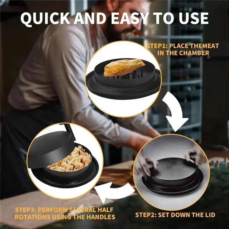 1pc Automatic Blender Kitchen Tools Chicken Breast Grinder and Meat Grinder Chicken Breast Grinder Chicken Breast Separator