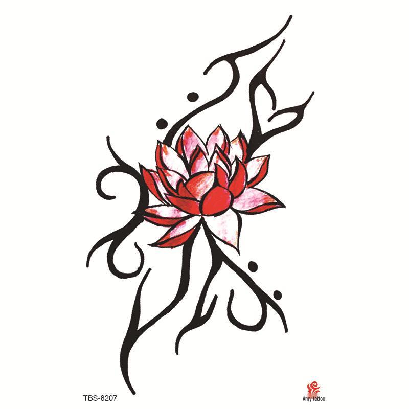 Водонепроницаемый набор тату-наклеек на всю руку с тотемными символами