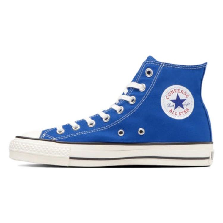 Converse All Star J Hi Comfortable Versatile High-Top Canvas Sneakers Unisex Sneakers Blue 31308000
