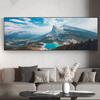 Природный пейзаж Холст Картина Горы Плакаты и принты Настенное искусство Пейзаж Картины Гостиная Домашнее украшение Cuadros