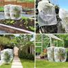 Mesh Plant Cover Bags Drawstring Plant Protection Net Reusable Garden Netting  Garden Tools