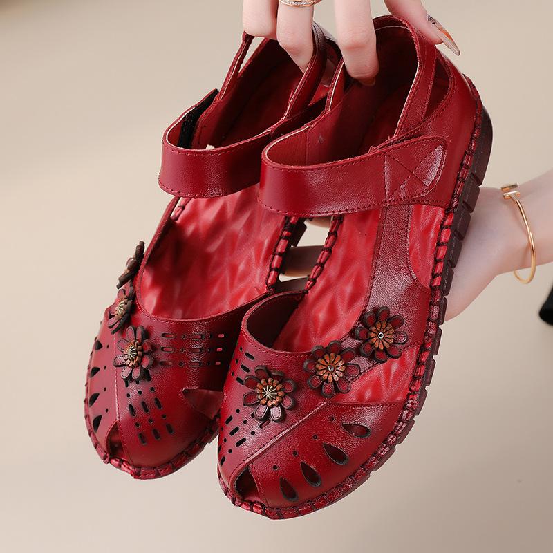 Новые летние женские кожаные туфли в стиле ретро, туфли на плоской подошве без шнуровки, винтажная обувь на мягкой подошве, женские новые лоферы на плоской подошве