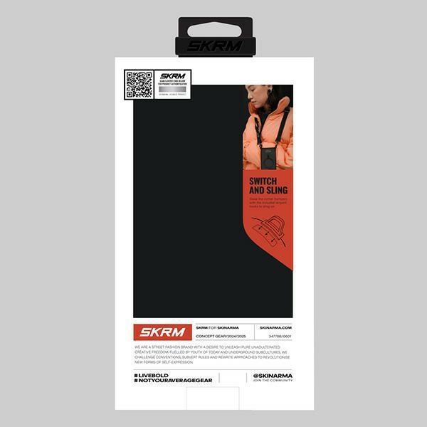 Skinarma Case Saido Iphone 16 Pro 6.3   Magnetic Charging Titanium