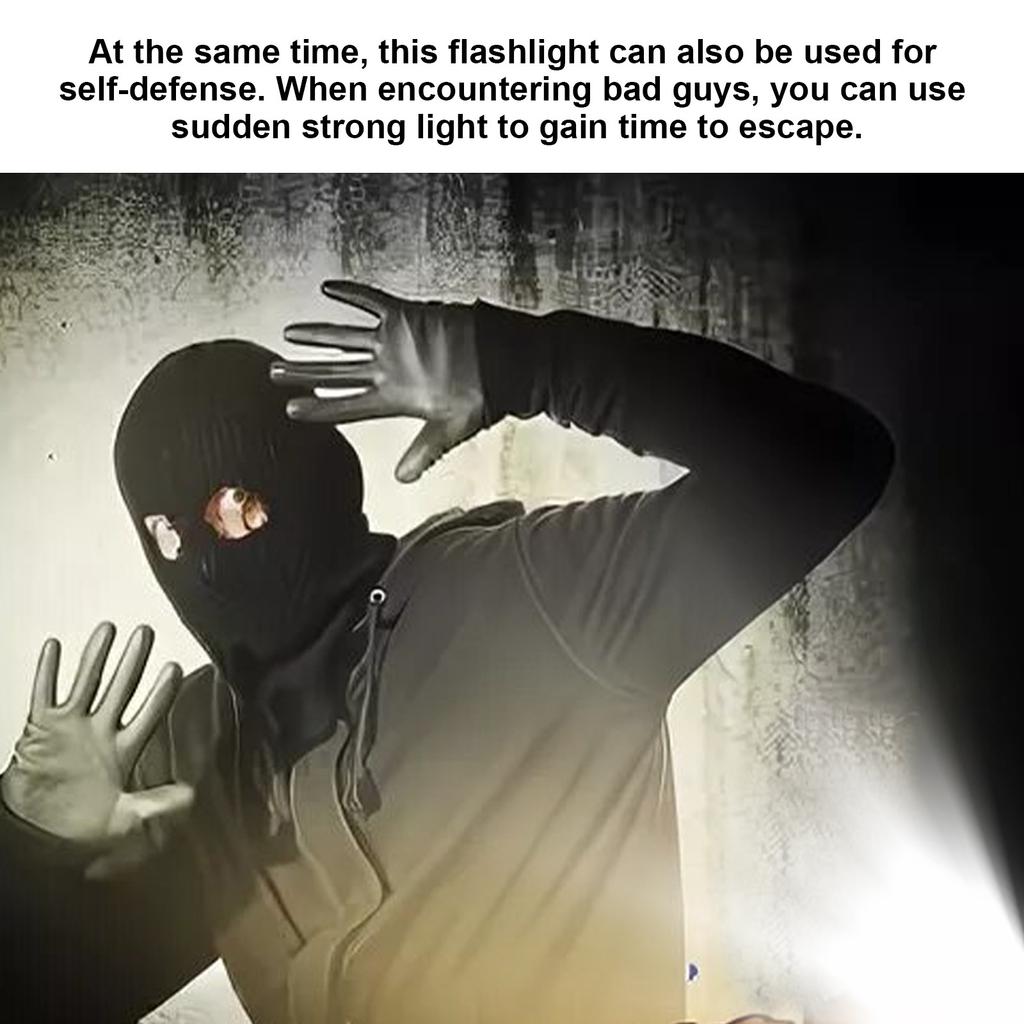 Flash Light Small EDC Flashlight, Super Bright Pocket Light, 1000 Lumens, USB-C Rechargeable, 300 Meter Lighting Range Ip65 Waterproof