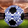 1pc Portsmouth Football Club Soccer Ball Size 5 Indoor Soccer Ball Fashion Colorful Backyard Game - Great For Sports Fans Gift HE44