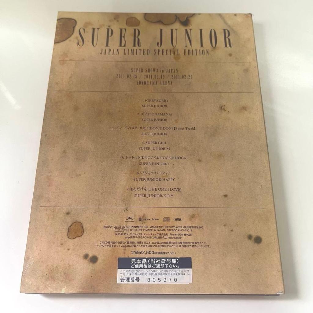[Б/У] SUPER JUNIOR SUPE SHOW3 Yokohama Arena Ограниченное издание с карточкой