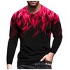 Футболки с длинным рукавом для мужчин, мужская модная футболка с круглым вырезом с принтом, топы, повседневные спортивные спортивные пуловеры, блузки