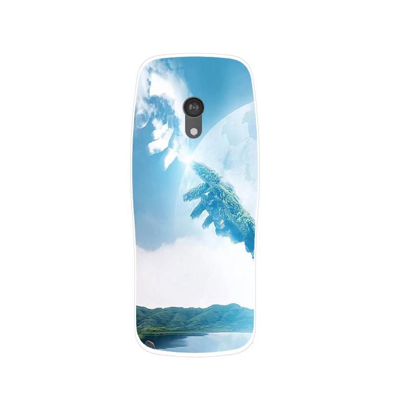 Прозрачный чехол для Nokia 3210 4G 2024 Модный Мультяшный Прозрачный Мягкий Силикон TPU Чехол-бампер для Телефона Nokia3210 4G