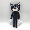 Siren Head Plush Toy Black Cartoon Cat Stuffed Doll Horror Character Figure Kids Birthday Gift