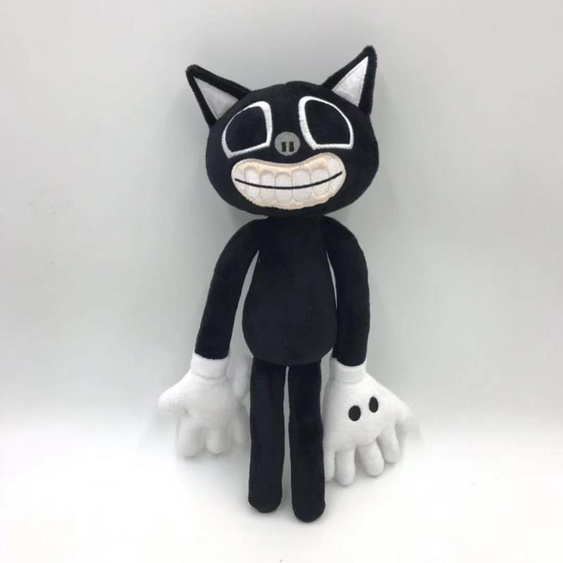 Siren Head Plush Toy Black Cartoon Cat Stuffed Doll Horror Character Figure Kids Birthday Gift