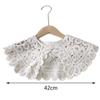 Handmade Hollow Knitting False Collar Lace Vest Skirt Decorative Shawl