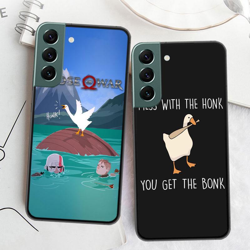 Чехол Flying Duck для телефона Samsung Galaxy S20 FE S21 Plus S22 S23 S24 Ultra S10 S10E S9 S8 S7 Edge, силиконовый мягкий чехол Fun