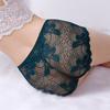 Large Sizes Lace Panties Women's High Waist Underwear Sexy Hollow Transparent Lingerie Seamless Briefs