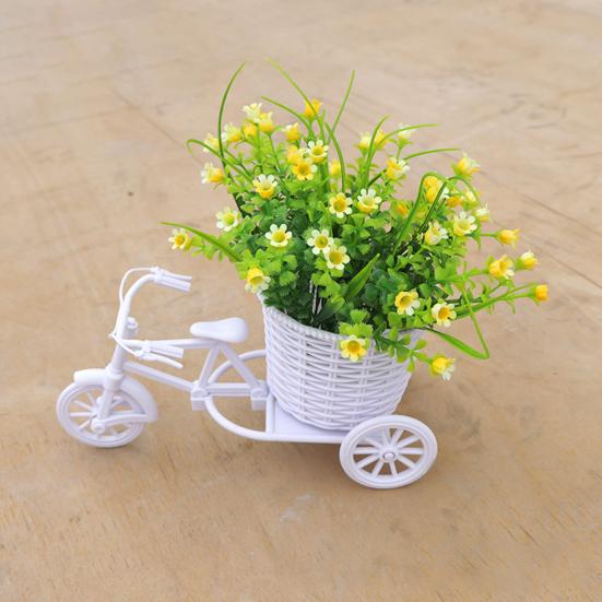 1 комплект, искусственный колокольчик в виде орхидеи, велосипед, анти-падение, красивый, яркий, современный, широко используемый, имитация цветка, велосипед, свадебный декор
