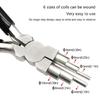 Wire Bending Pliers Consistently Make up to 6 Size Loop & Jump Rings Bail