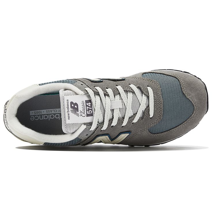 New Balance Кроссовки унисекс серые небесно-голубые 574 ML574BA2
