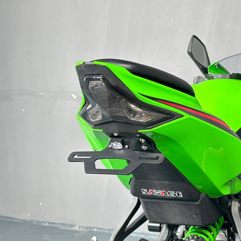 Применимый Kawasaki ZX25R ZX4R рамка номерного знака короткий хвост мотоциклетный хвост чистый брызговик удалить номер