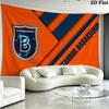 Estambul Basaksehir Wall Tapestry Aesthetic Wall Hanging Printed Fabric Blanket Decorative Tapestries for Bedroom Living Room Home Decor