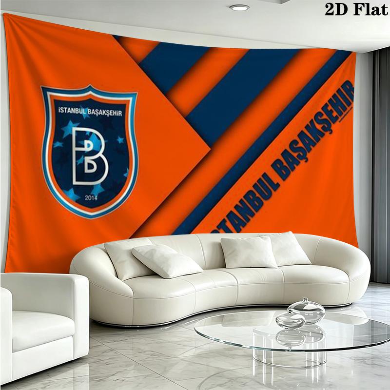 Estambul Basaksehir Wall Tapestry Aesthetic Wall Hanging Printed Fabric Blanket Decorative Tapestries for Bedroom Living Room Home Decor