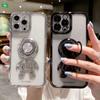 Модный чехол-подставка с кольцом на палец астронавтов для Iphone 13 11 12 14 Pro Max Xs Xr X 7 8 14 Plus противоударный чехол-подставка из ТПУ