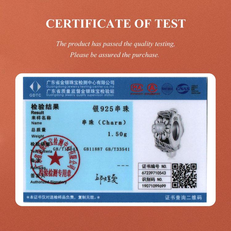 WOSTU 925 Sterling Silver Romance Retro Vine Charms for Women Girls Bracelet & Bangle DIY Jewelry