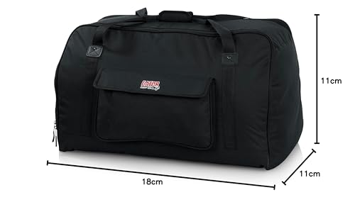 Gator Cases GPA Tote Series GPA-TOTE8 Carrying Bag for 8" Speakers, Lightweight Nylon Design [Official Japanese Product]