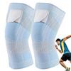 1PC Compression Knee Brace Athletic Knee Pad Anti-Slip Strap Nylon Breathable Basketball Running Tennis Knee Brace Support