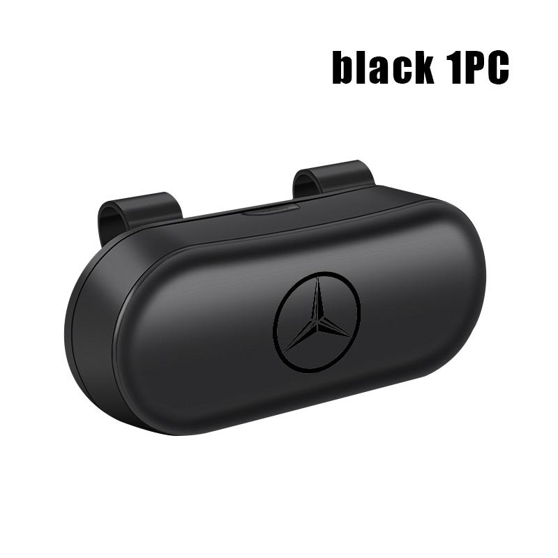 AABIB1 Car Visor Sunglasses Glasses Case Glasses Holder Clip Box For Benz Exclusive AMG W124 W203 W204 SPRINTER V CLASS VIANO