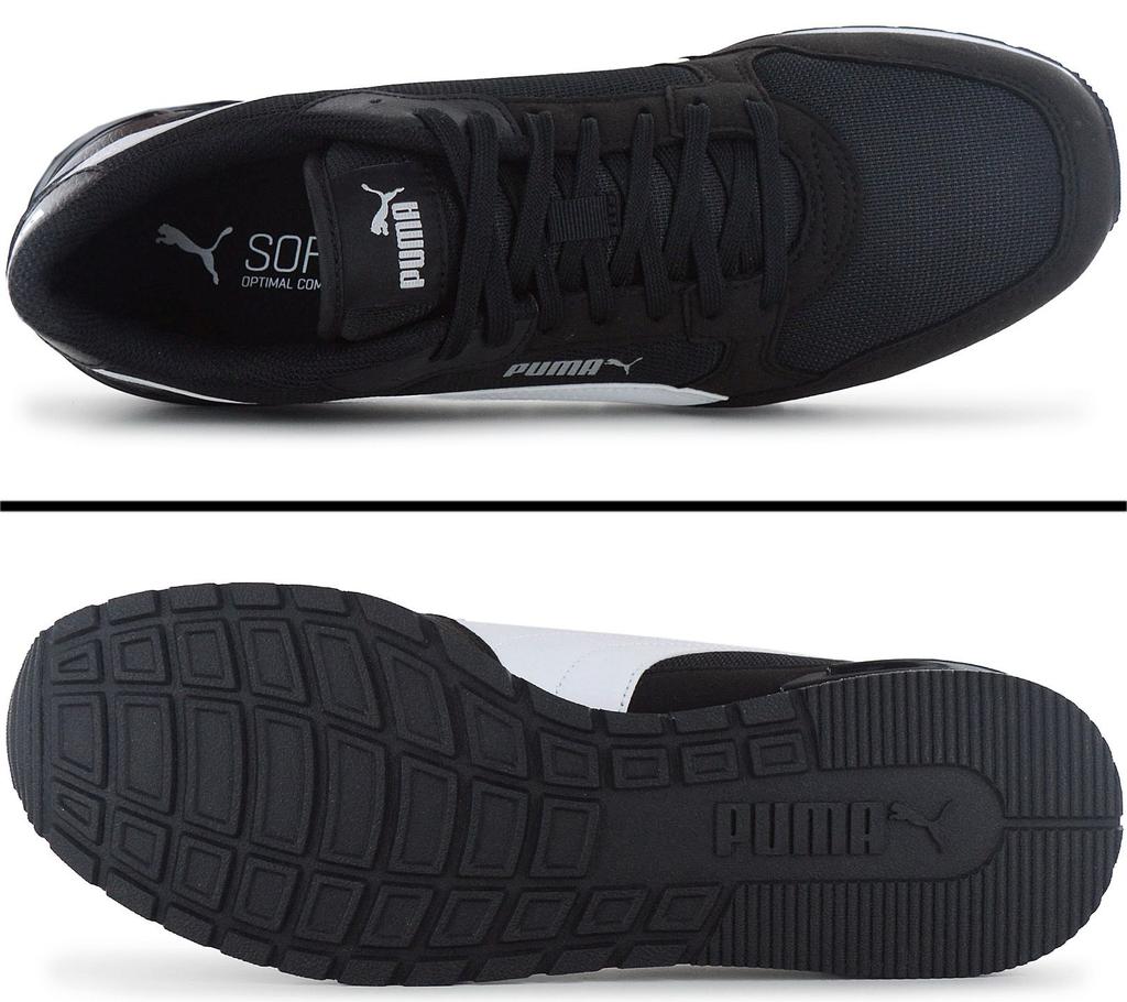 Puma ST Runner v4 Mesh - Мужские Кроссовки Обувь Черный 399666-01 ОРИГИНАЛ