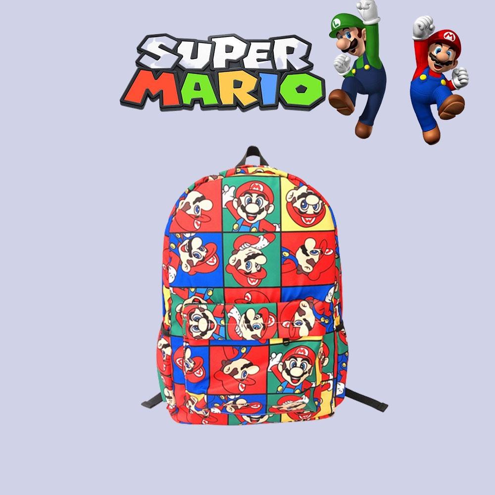 Рюкзак Super Mario Bros Детский школьный рюкзак Рождественский подарок Регулируемые лямки!