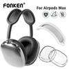 FONKEN Soft Washable Headband Cover For AirPods Max Silicone Headphones Protective Case Replacement Cover Earphone Accessories
