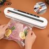 New Upgrade Automatic Powerful Household Vacuum Sealer Machine WITH CUTTER 30cm Sealing Length Sous Vide Include 10pcs Bags