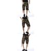 2025 Summer Men's Loose Casual Five-Pocket Work Pants Camouflage Shorts