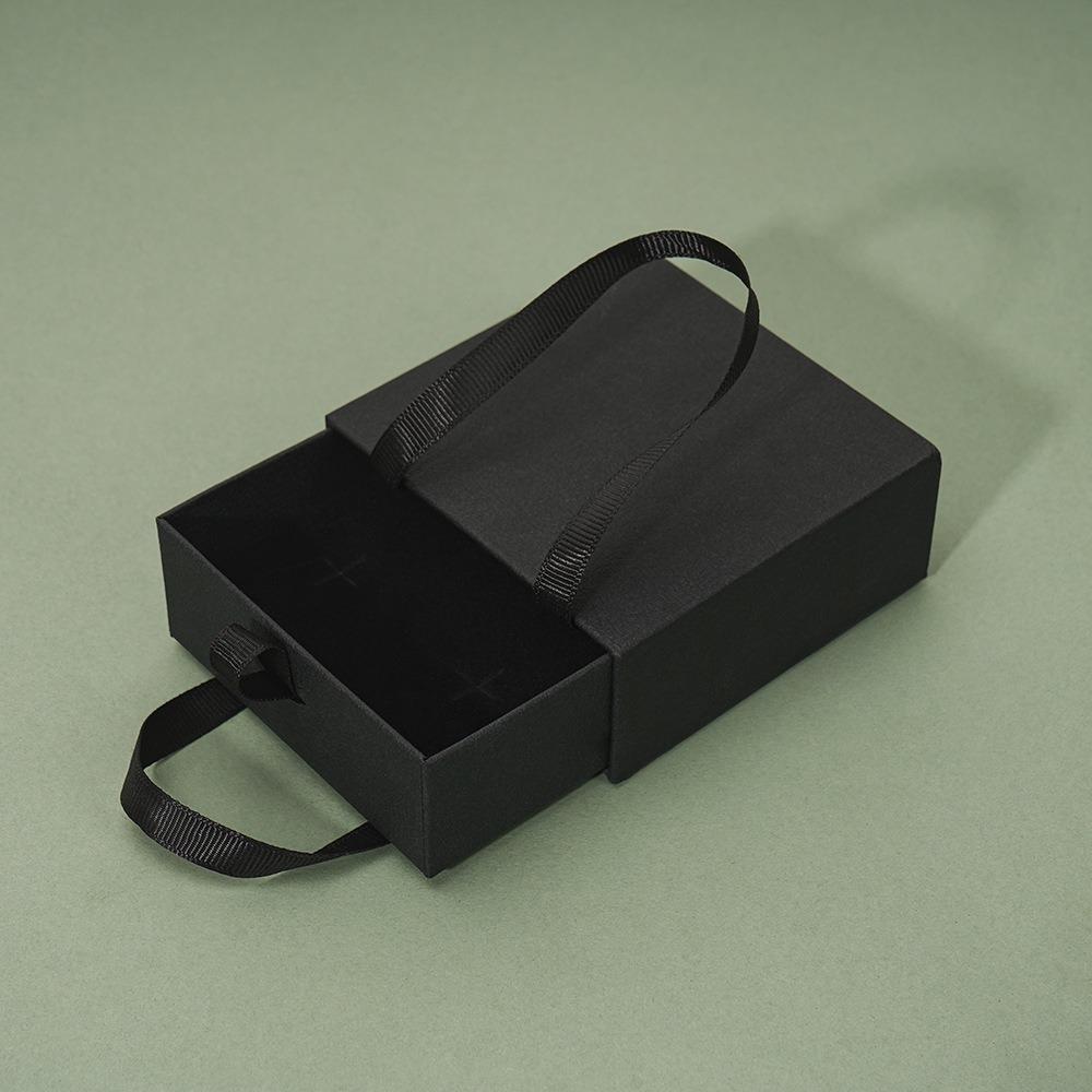 Portable Jewelry Box Drawer Jewelry Packaging Box Earrings Ring Pendant Bracelet Necklace