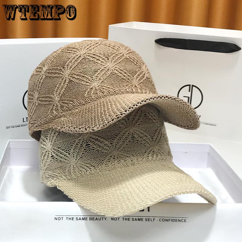 Baseball Cap for Women Summer Sun Protection Cotton and Linen Breathable Sun Hat Spring and Autumn Casual Hat