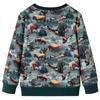Sweatshirt pour enfants vert foncé 92/104/116/128/140