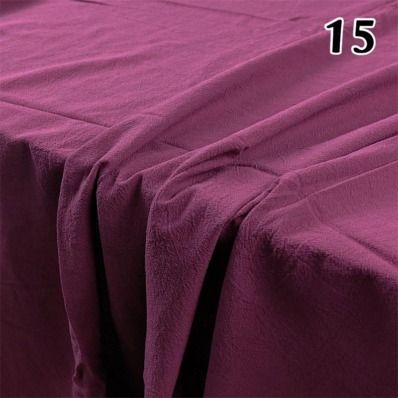 100x138см Летняя Тонкая Ткань Имитация Льна Песочной Стирки Стиранная Хлопковая Ткань DIY Шитье Платье Ханфу Рубашки Фоновая Ткань